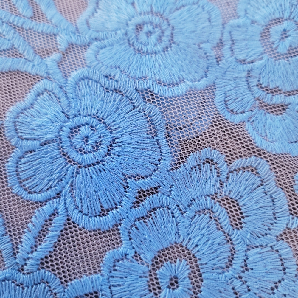 Free People x For Love & Lemons Fairycore Temecula Sheer Mesh Lace Maxi… - Picture 9 of 13
